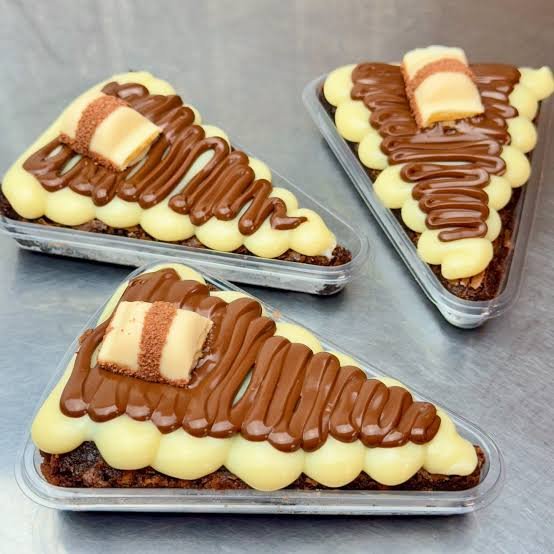 Fatia de Brownie  duplo